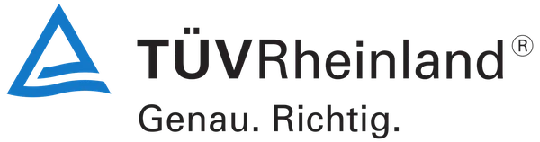 Logo TÜV Rheinland – Zertifizierung Kfz-Sachverständiger